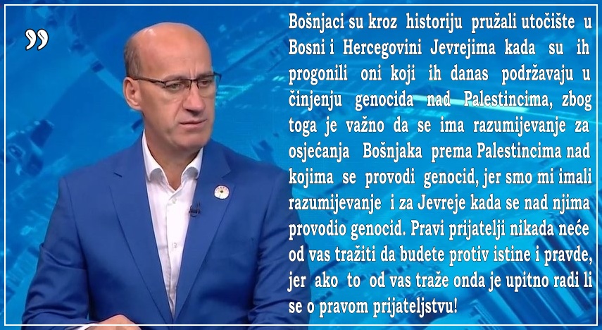 Salkić: Niko nema pravo žrtvovati istinu zarad prijateljstva!